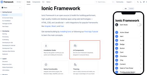ionic 1 docs.